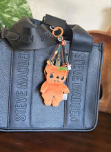 Load image into Gallery viewer, 3” Kitty pumpkin Bag/Phone charm
